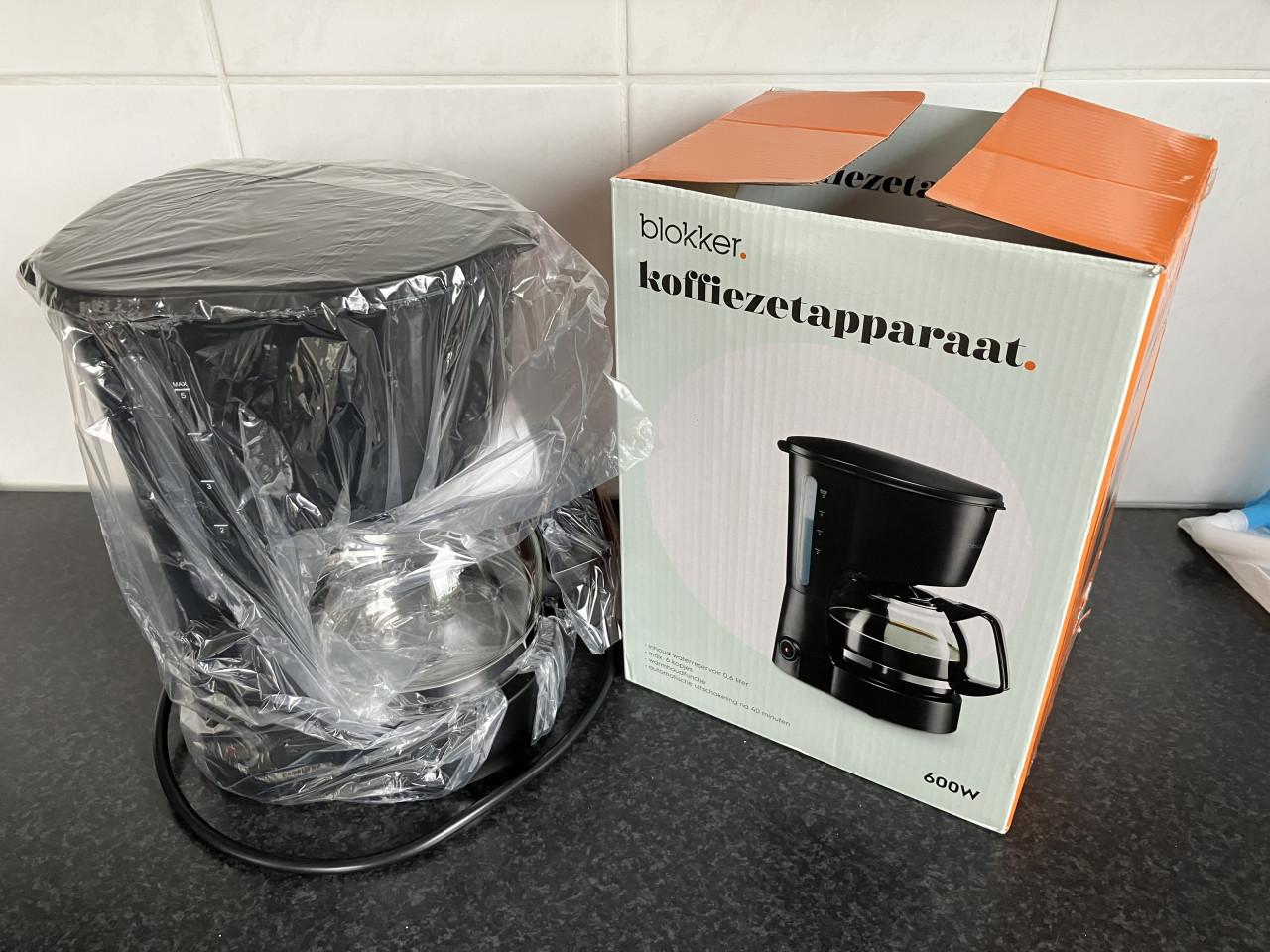 Koffiezetapparaat....nieuw!