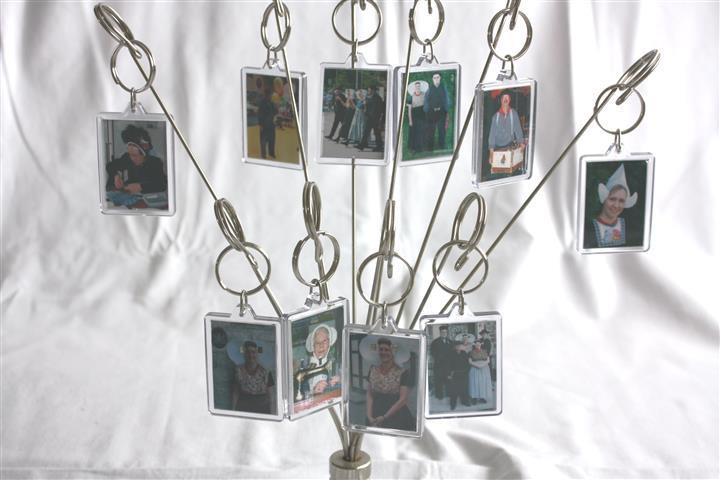 Klederdracht folklore sleutelhanger leuk souvenirtje met  verschillende