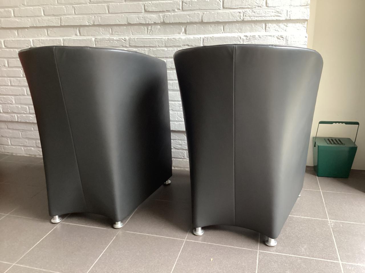 Rolf Benz stoelfauteuils(4 stuks)RB7300(topstaat