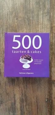 🍰 Boek 500 Taarten & cakes