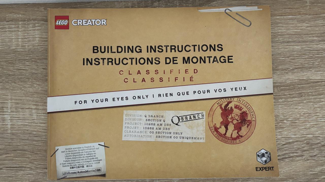 Lego 10262 Aston Martin DB5