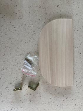 Houten wandplankje