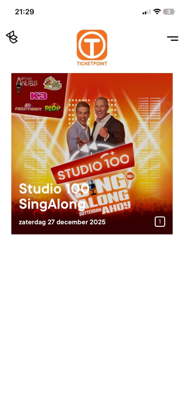 Kaartje singalong !