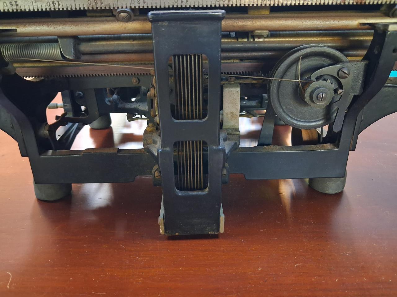 Oude typemachine