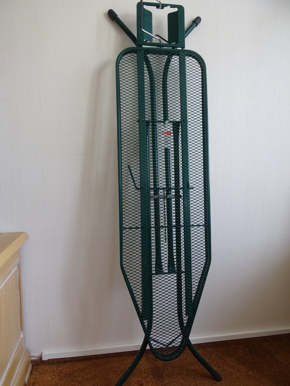Strijkplank. Lang 124. Breed 38. Merk Brabantia