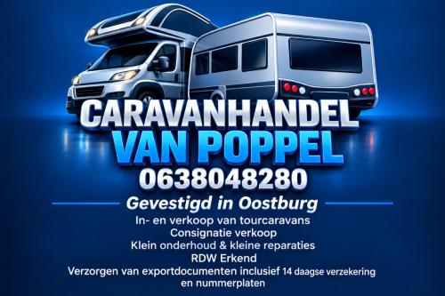 Uw caravan verkopen ? wij nemen hem graag van u over