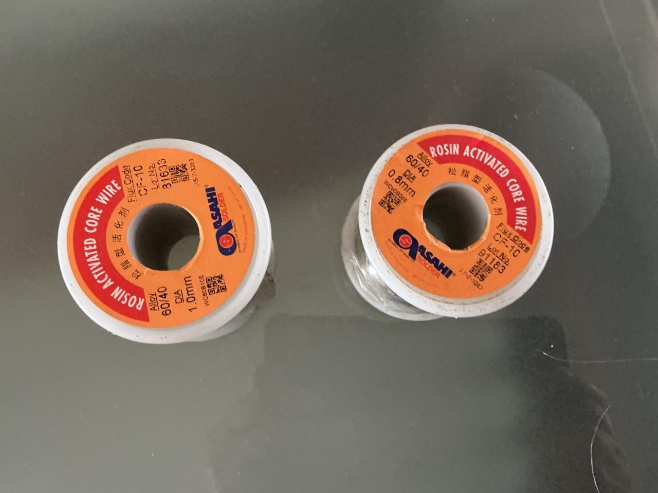 2 X Klos Soldeerdraad