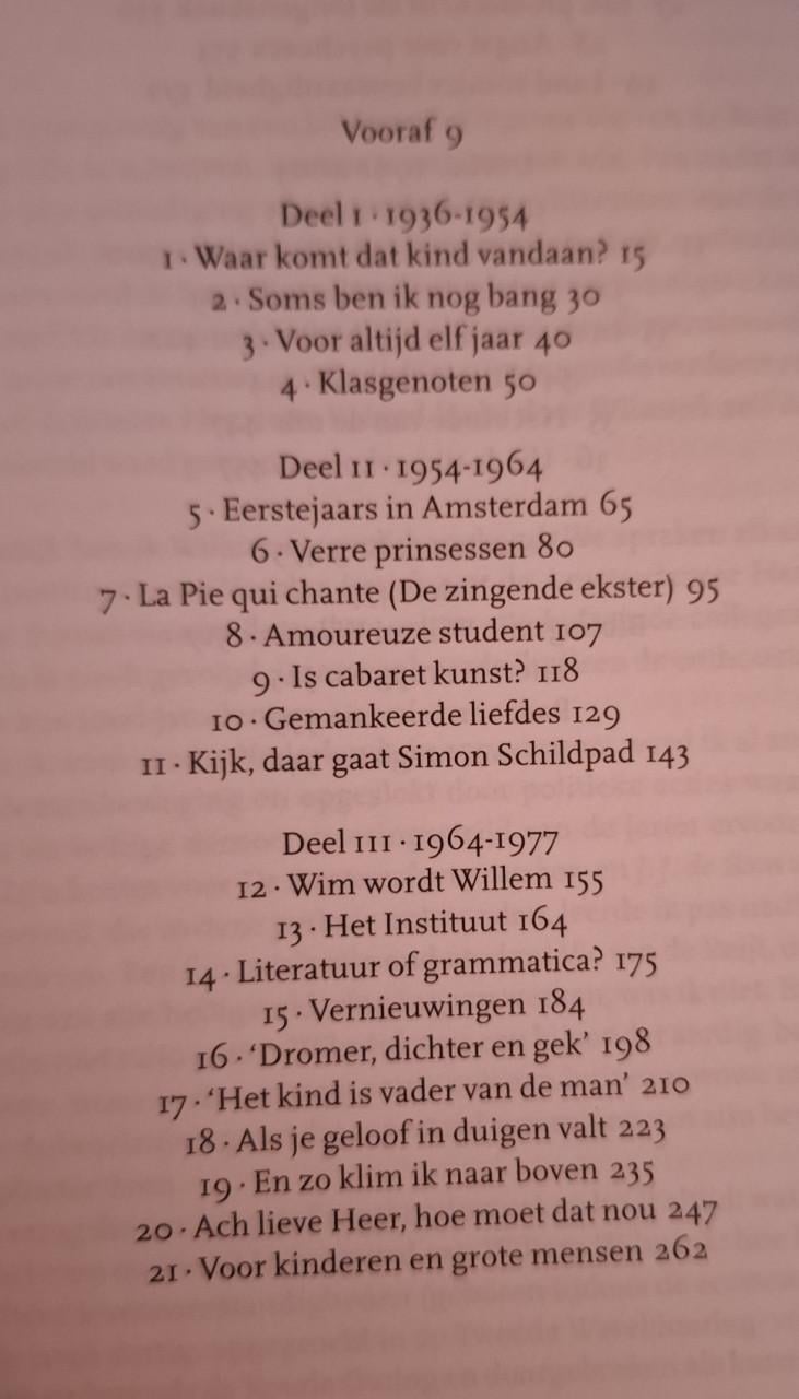 In de man zit nog een jongen, Willem Wilmink -  de biografie, door E. Etty