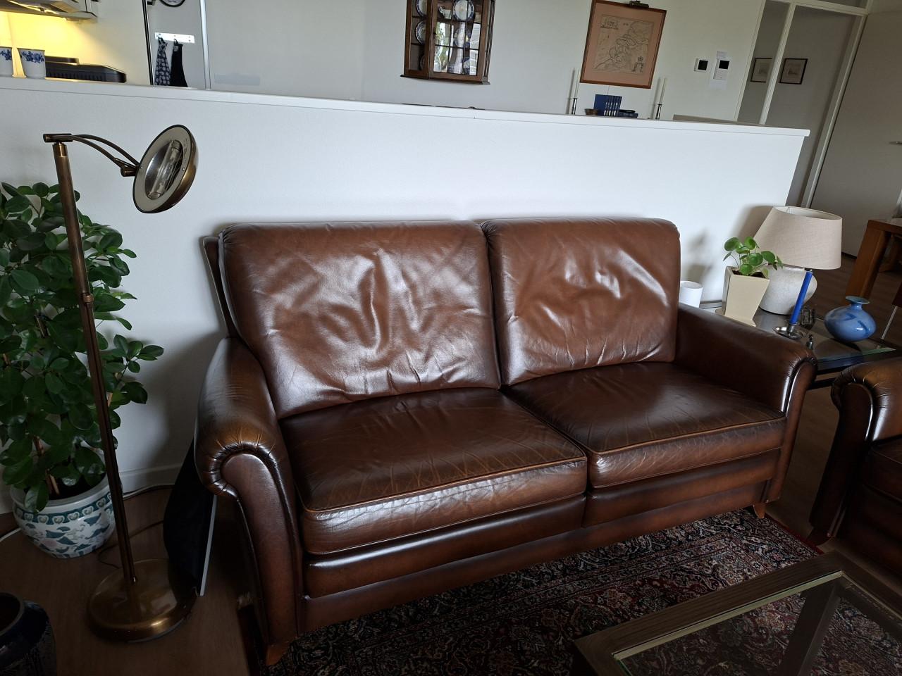 Bank + 2 bijpassende stoelen