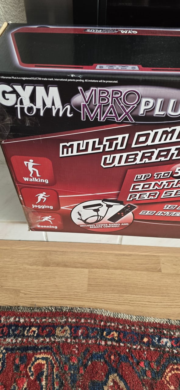 VIBRO MAX PLUS FITNESS SPLINTERNIEUW IN ONGEOPENDE DOOS ZIE FOTO'S