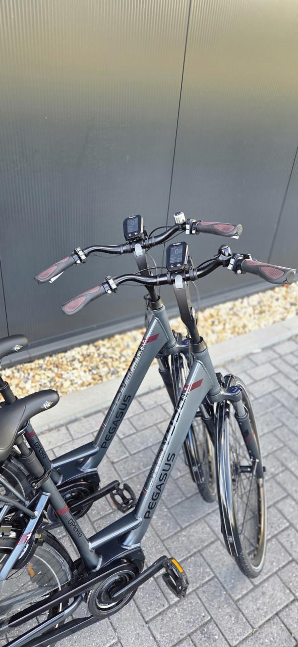 Mooie set Pegasus Opero Evo 5 Di2 Luxe  hybride  418Wh accu 50cm