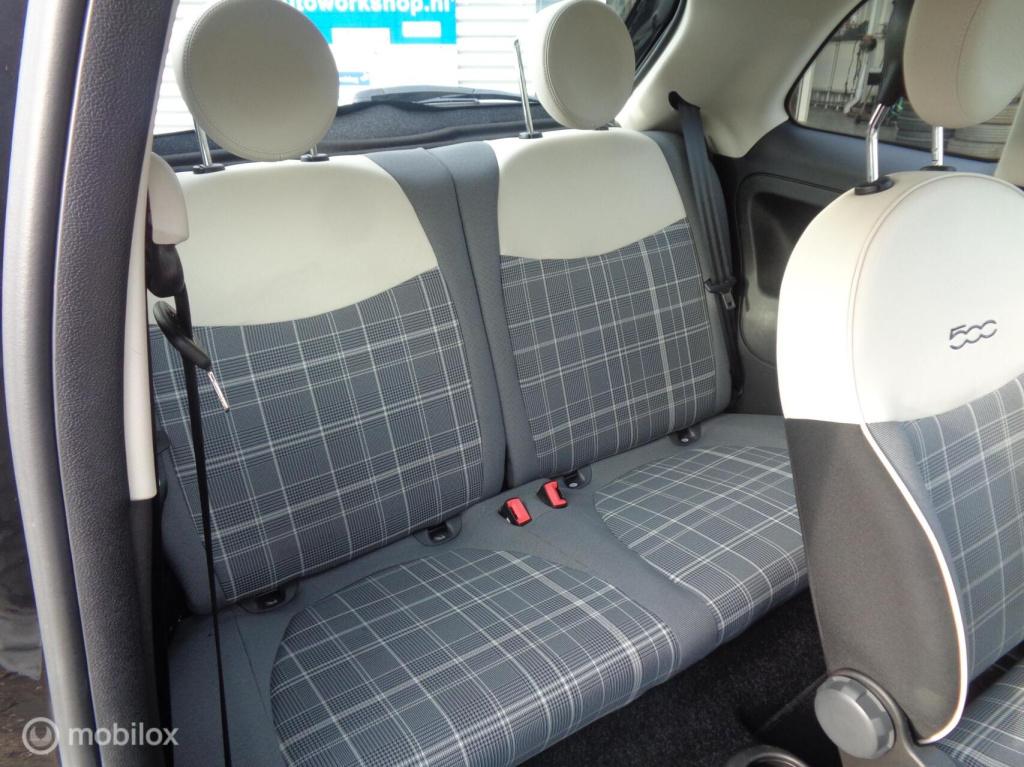 Fiat 500 1.0 hybrid lounge/big navi/carplay/dab/airco/cruise/lm velgen/1st 