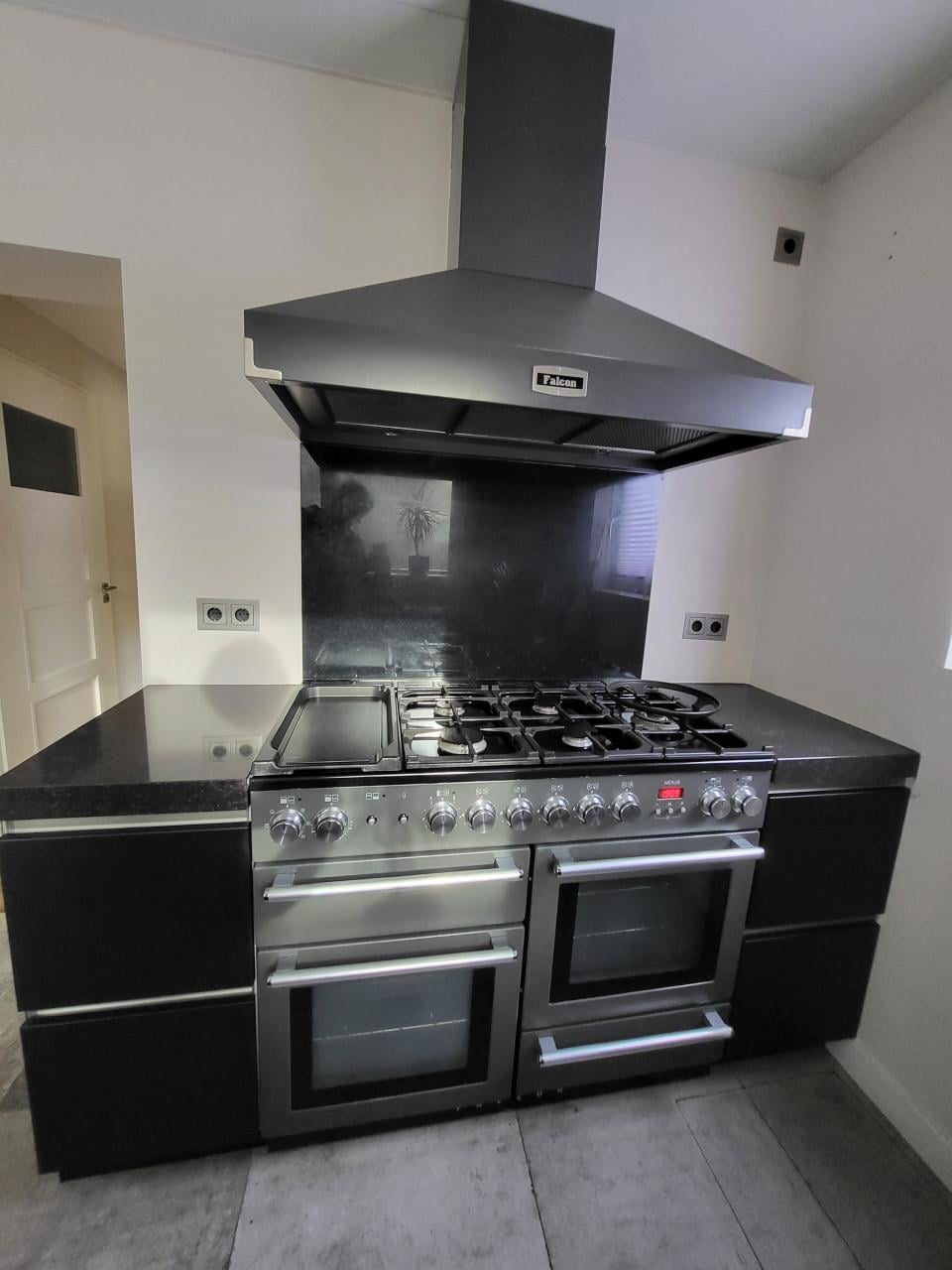 Goed onderhouden Falcon nexus 110 dual fornuis met afzuiging