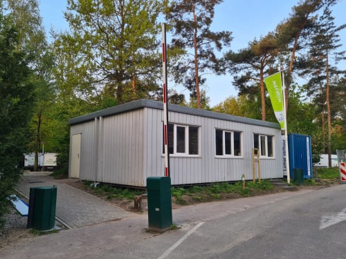 Kantoorunit / woonunit / tijdelijke winkel / bouwkeet 6x9m