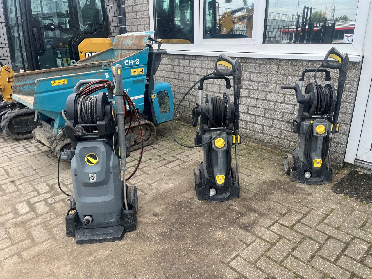 Hogedrukreiniger huren, krachtige compacte elektrische reinigers te huur