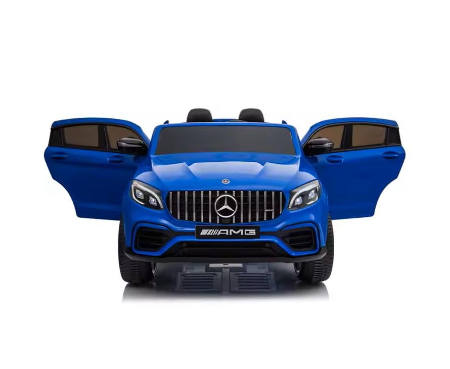 Elektrische Kinderauto 12V–Mercedes-Benz GLC 63S | Blauw