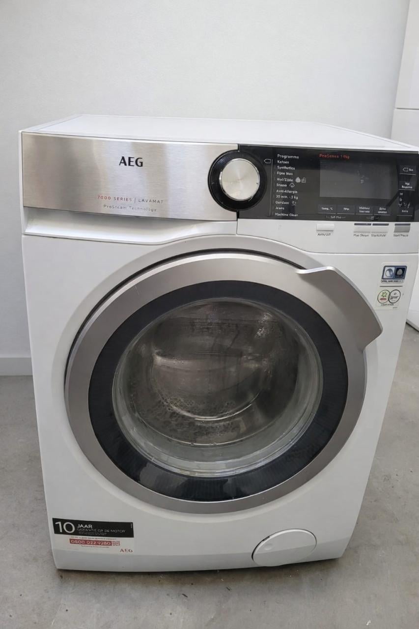 AEG 7000 series wasmachine 9kg als nieuw