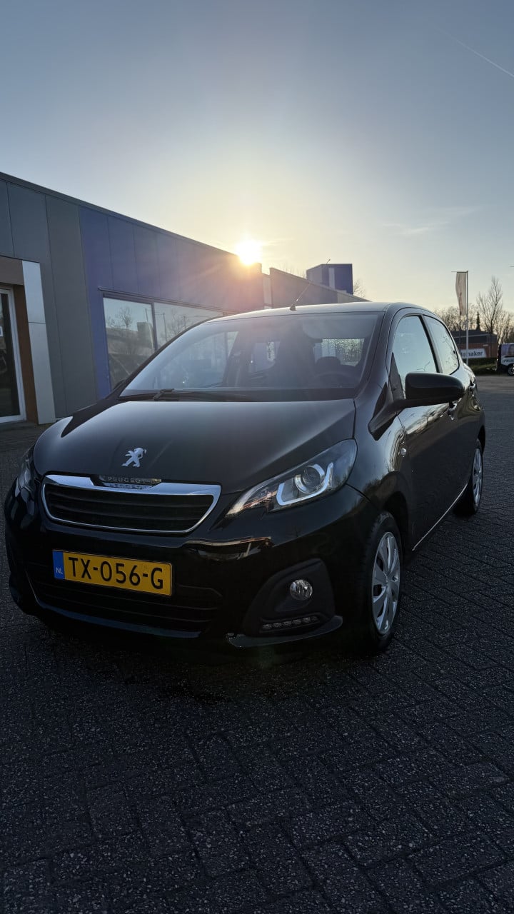 Peugeot 108 1.0 E-vti 72pk 5D 2018 Zwart