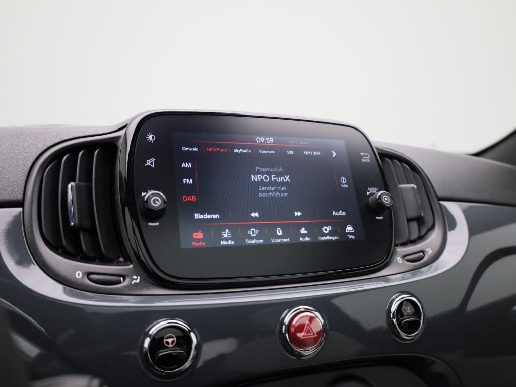 Fiat 500 1.0 hybrid dolcevita | panoramadak | lederen stoelen | airco | cru