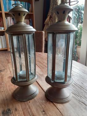 2 mooie lantaarns voor binnen