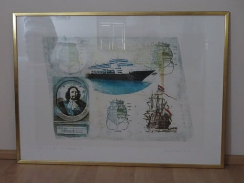 Maritime schilderij van Leentje Linders