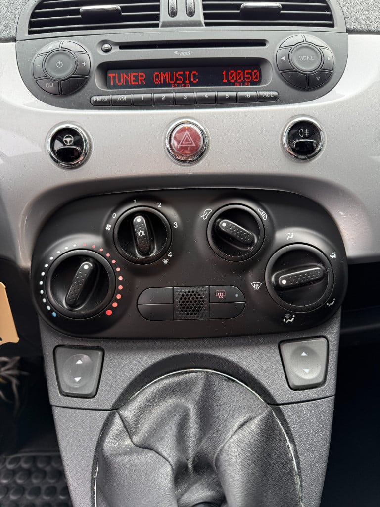 Fiat 500 1.2 - rosa - glazen dak