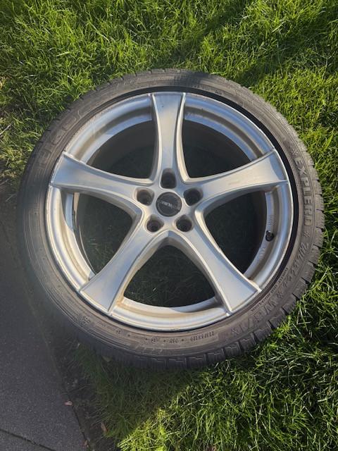 4x winterbanden op Borbet velgen 7 tot 8 mm profiel