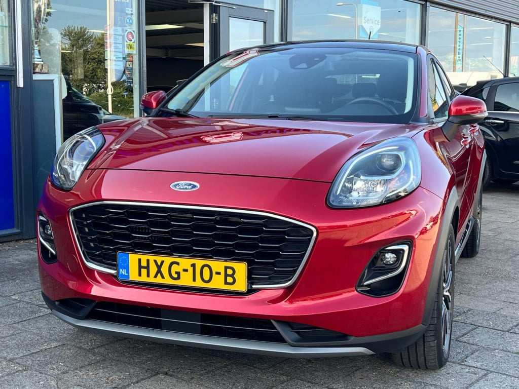 Ford Puma 1.0 ecoboost hybrid st-line x 155 pk, schuif/kanteldak, trekhaak,