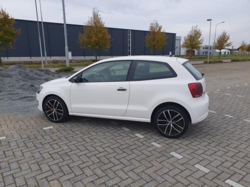 Vw polo met kapotte motor