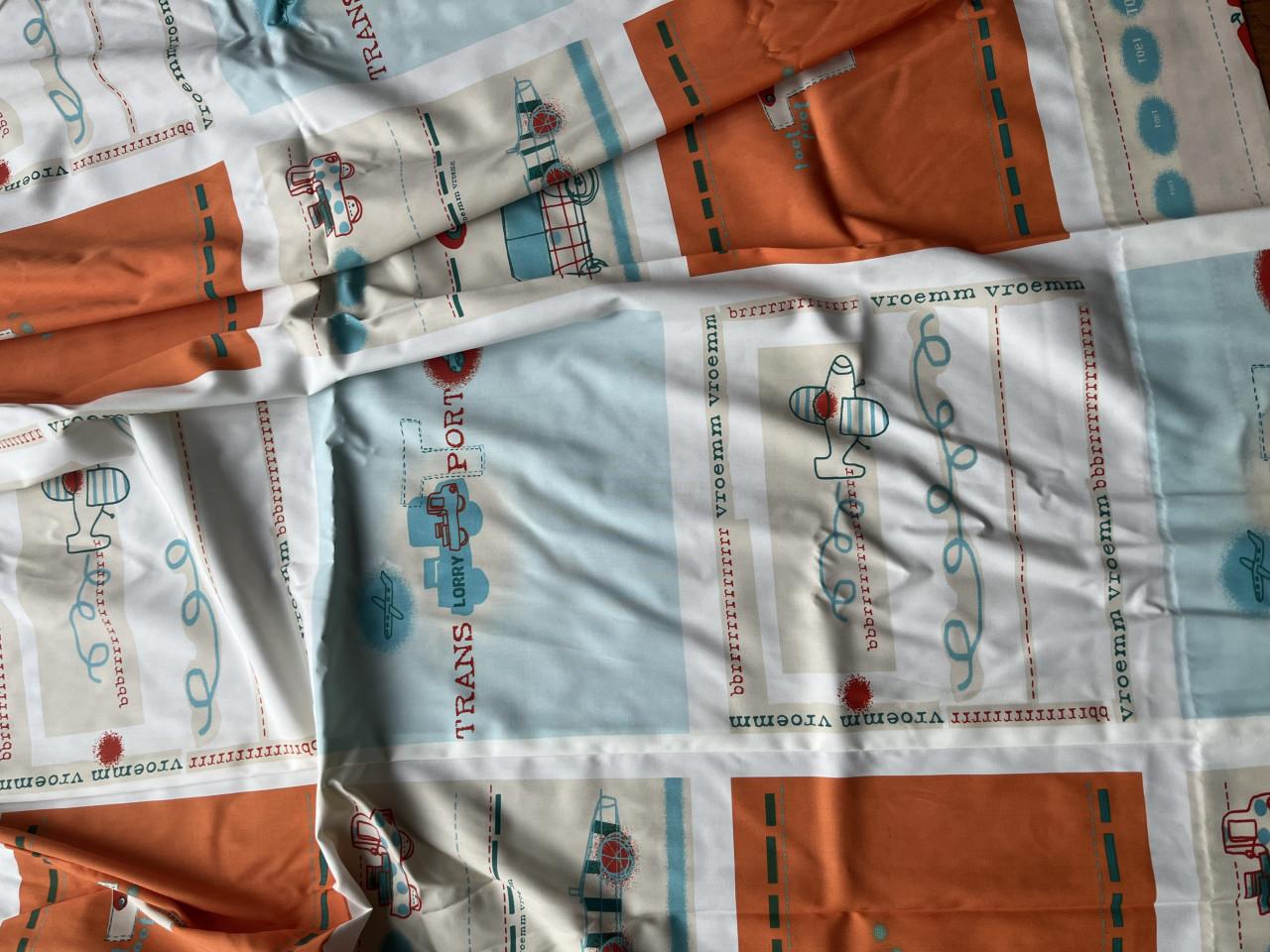 Twee gordijnen, 140/100 cm, kinderkamer