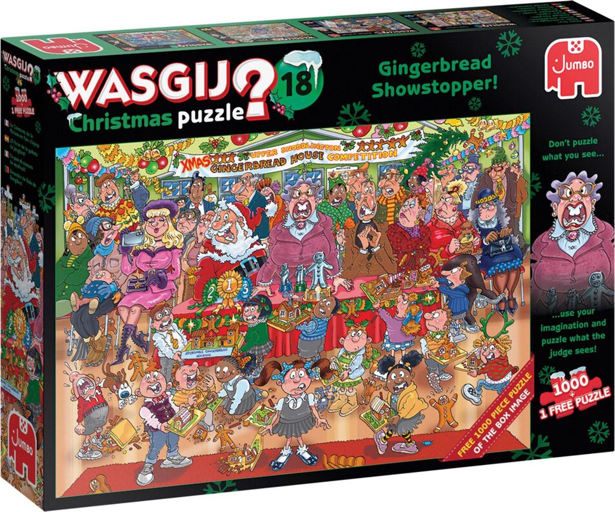Jumbo WasGij puzzel 1000st "Gingerbread Showstopper"