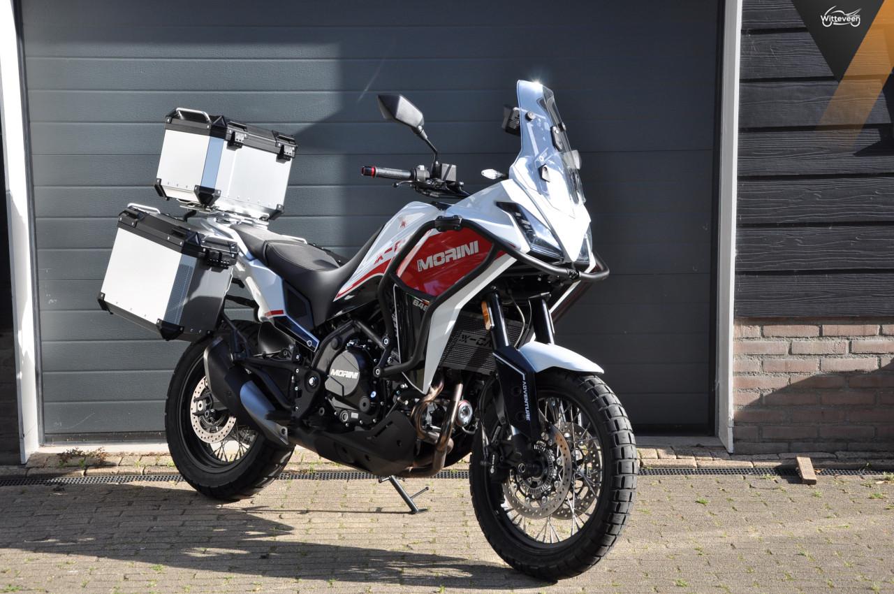 Moto Morini X-Cape 650 Zeer nette en complete motor