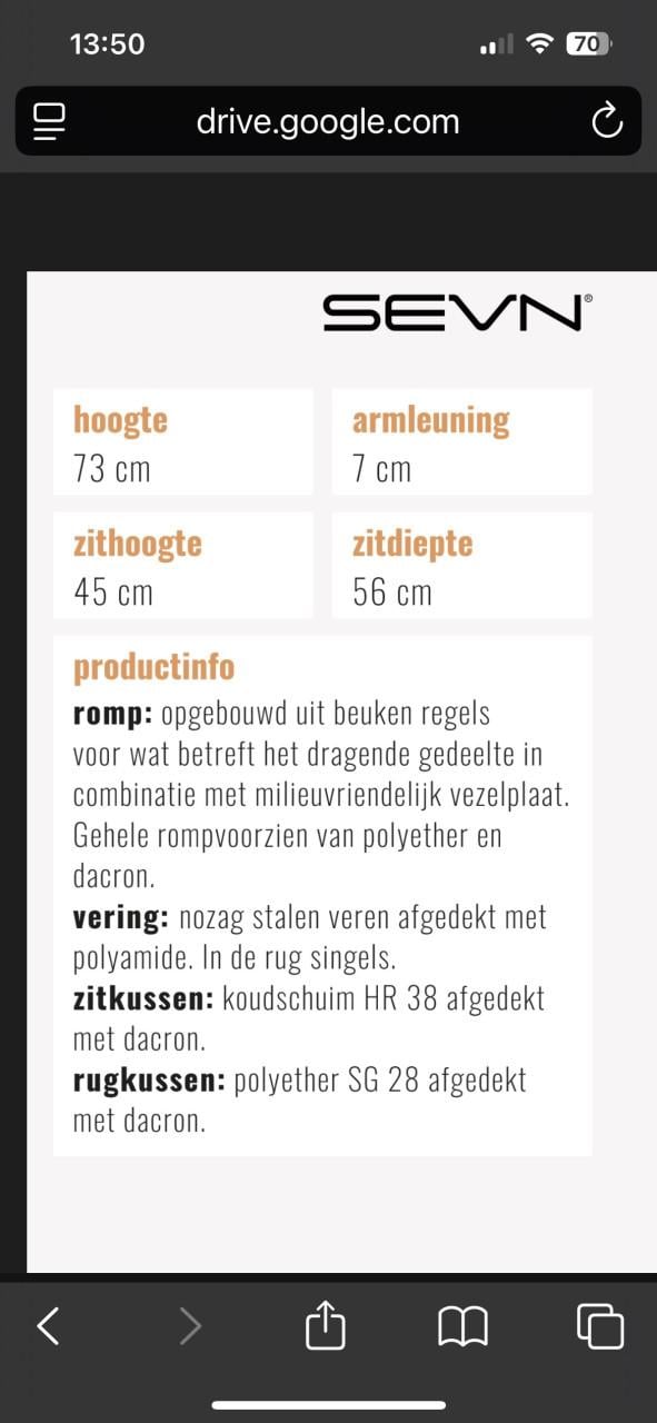 Mooie 4-persoons zitbank