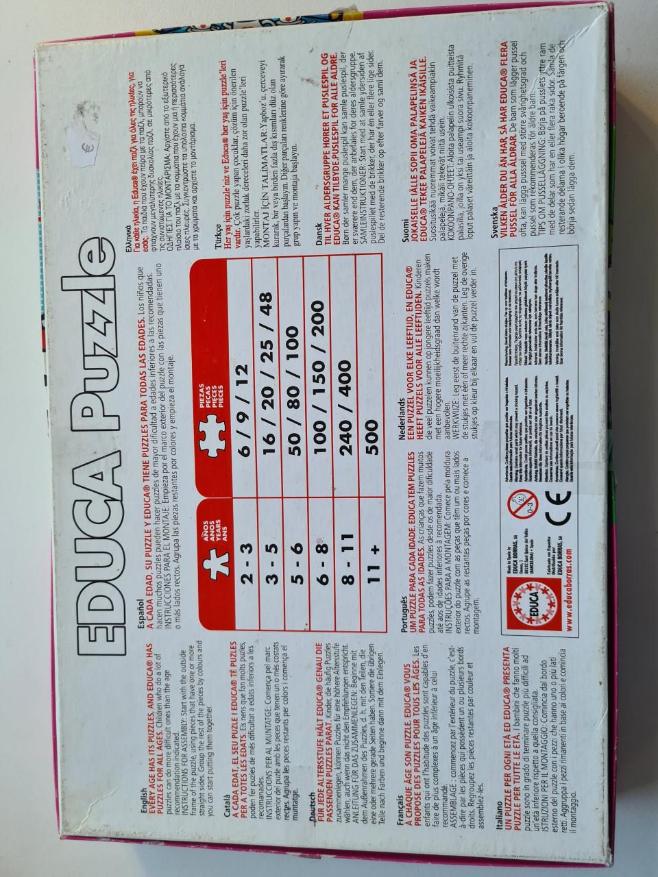 Hello Kitty 4-in-1 legpuzzelset voor 4+