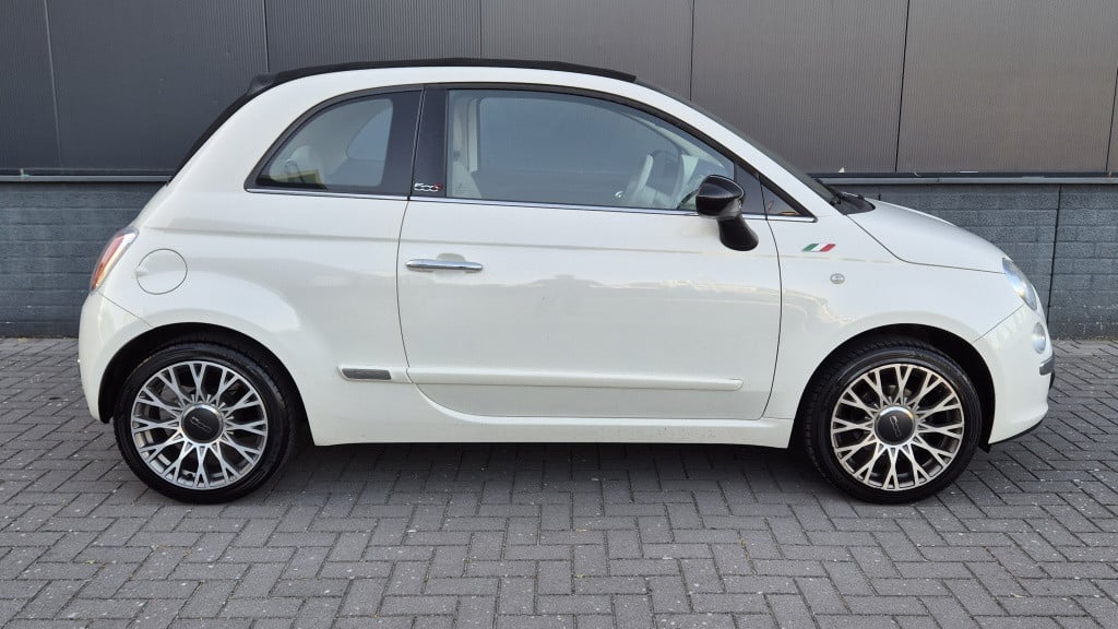 Fiat 500 C 1.2 lounge *cabrio*airco*parkeersensoren*lmv*ecc*