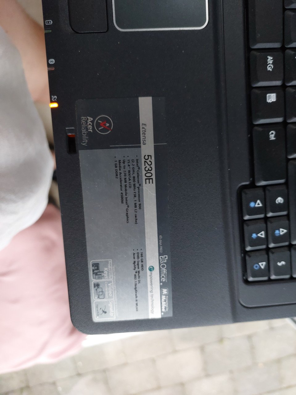 Acer laptop