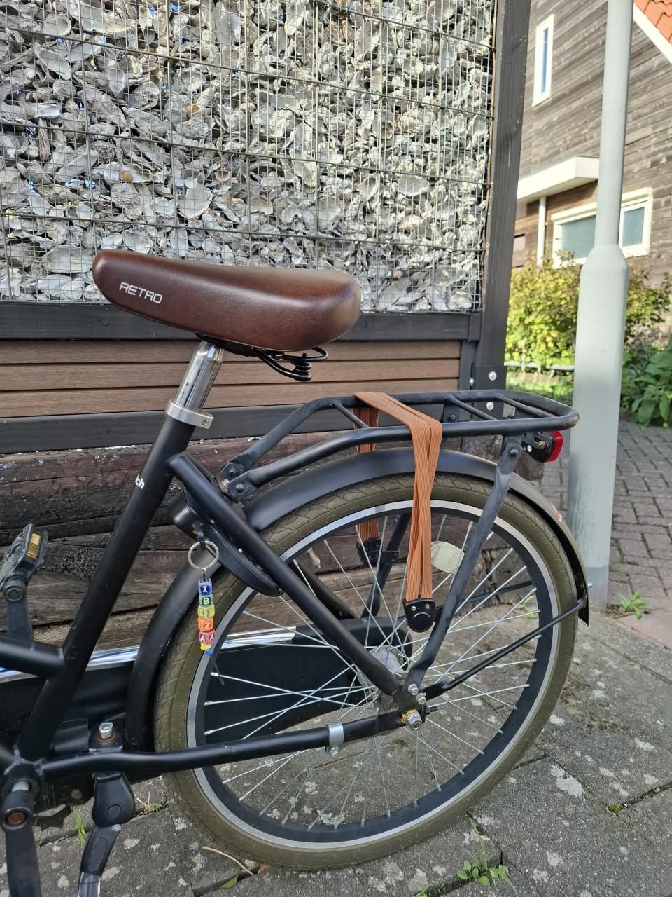 Altec meisjesfiets, zwart met 3 versnellingen