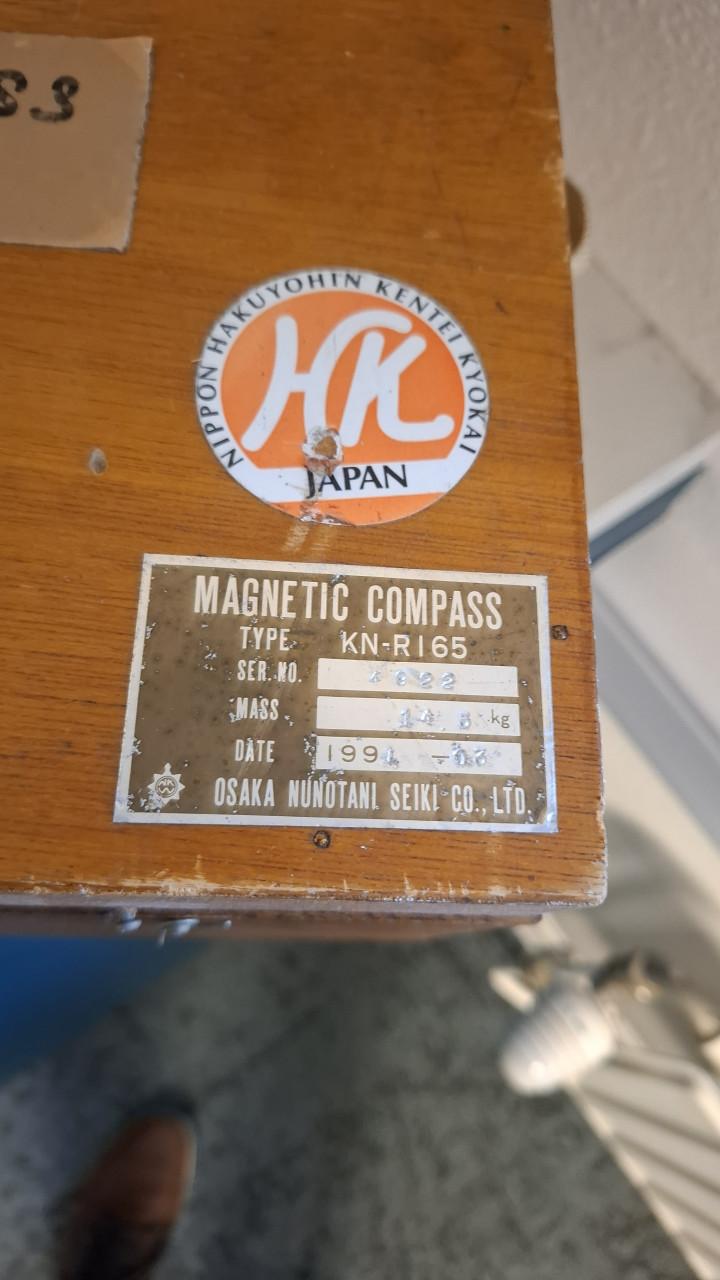 Groot magnetisch kompas uit 1991