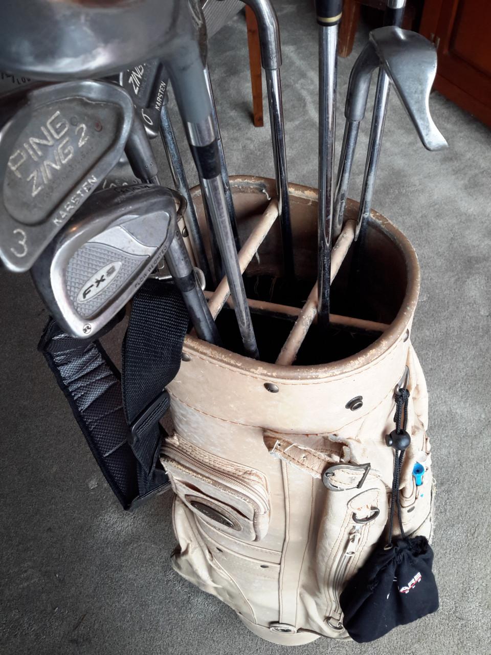 Twee golfsets (apart te koop)