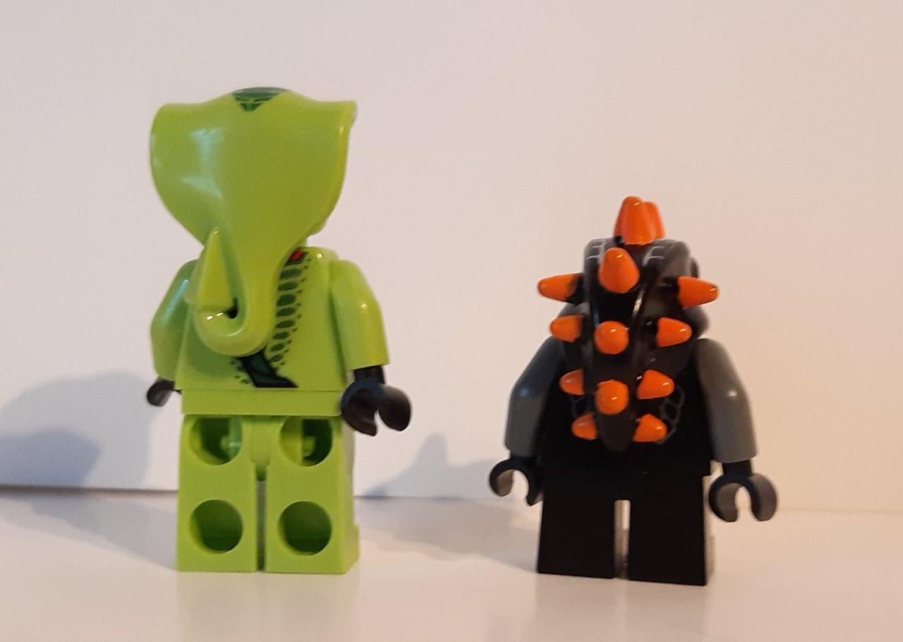 LEGO Minifigures Ninjago: Snappa, Fung-Shei, Lasha en Bytar