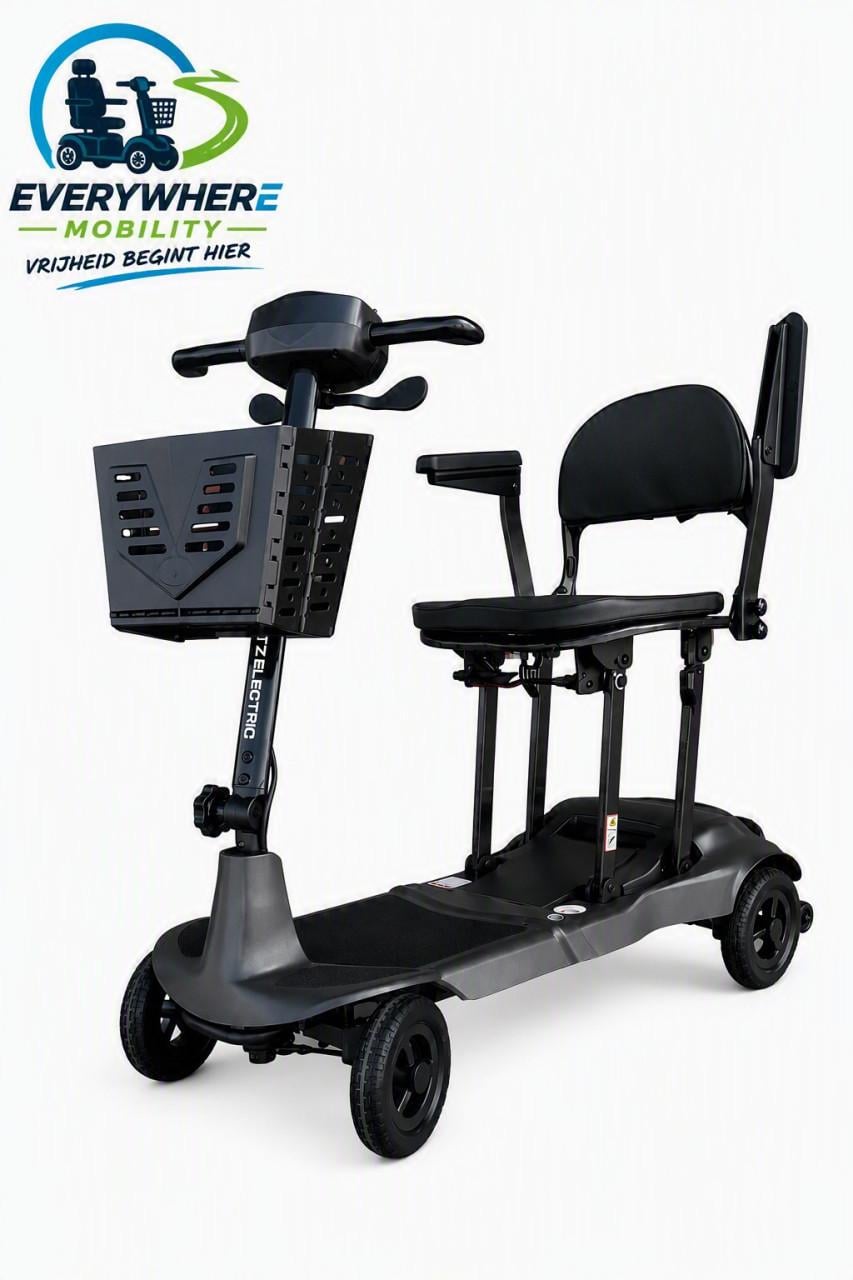 TTZ Electric SKY Carbon Opvouwbare Scootmobiel