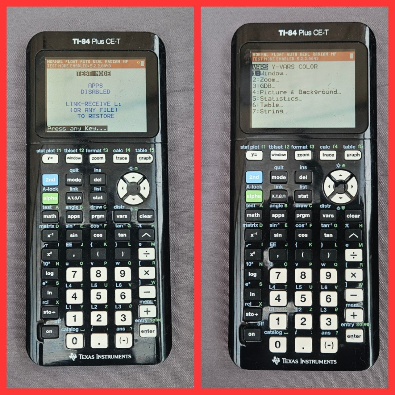 Texas Instruments TI-84 Plus CE-T Grafische Rekenmachine