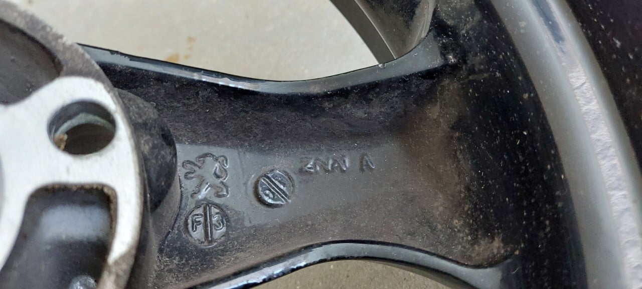 Peugeot Speedfight 2 Air velg E12xMT3.50H2