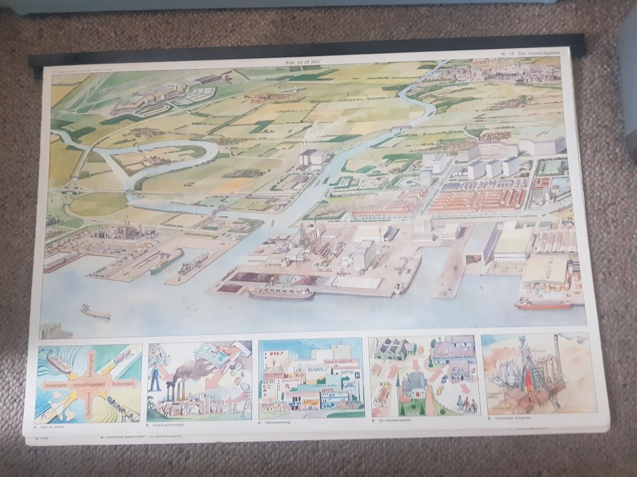 Koffer met 18 schoolplaten