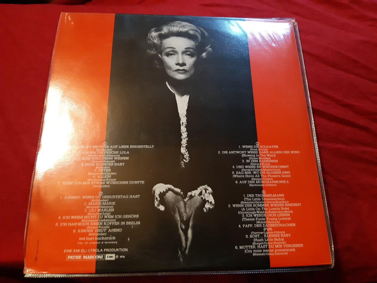 Dubbel lp Marlene Dietrich in Deutschland