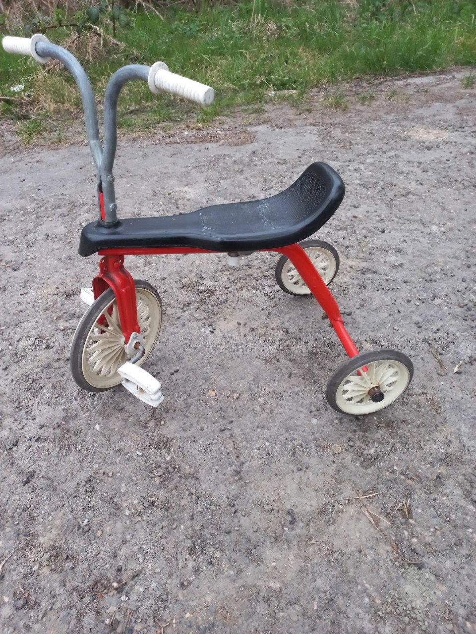Driewieler oltimer uit 60 jaren