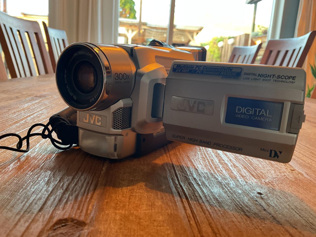 Digitale video camara, JVC, GR- DVL150, met toebehoren