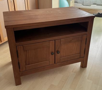 Massief grenen tv kast