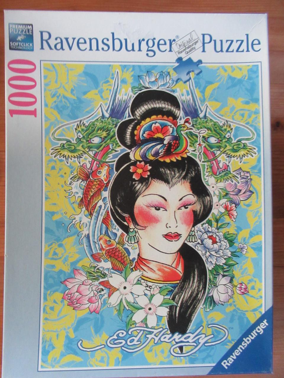 Leuke volledige puzzel van 1000 stukjes, zo goed als nieuw.
