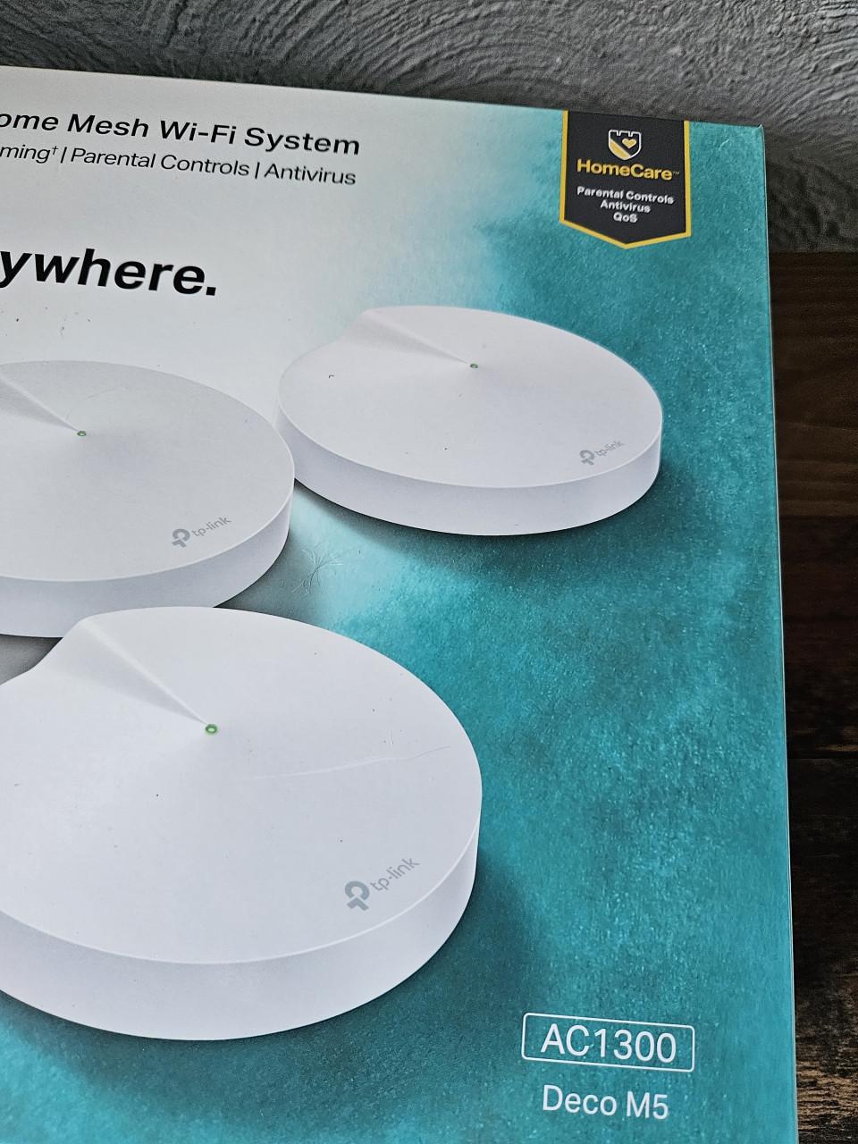 TP-Link Deco M5 AC1300 Whole Home Mesh Wi-Fi Systeem